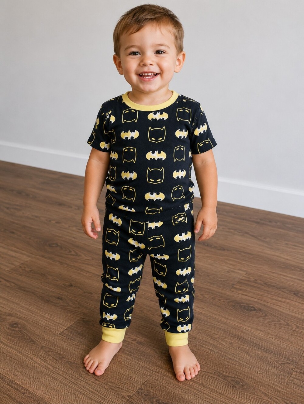2t Boys batman Pajama Set